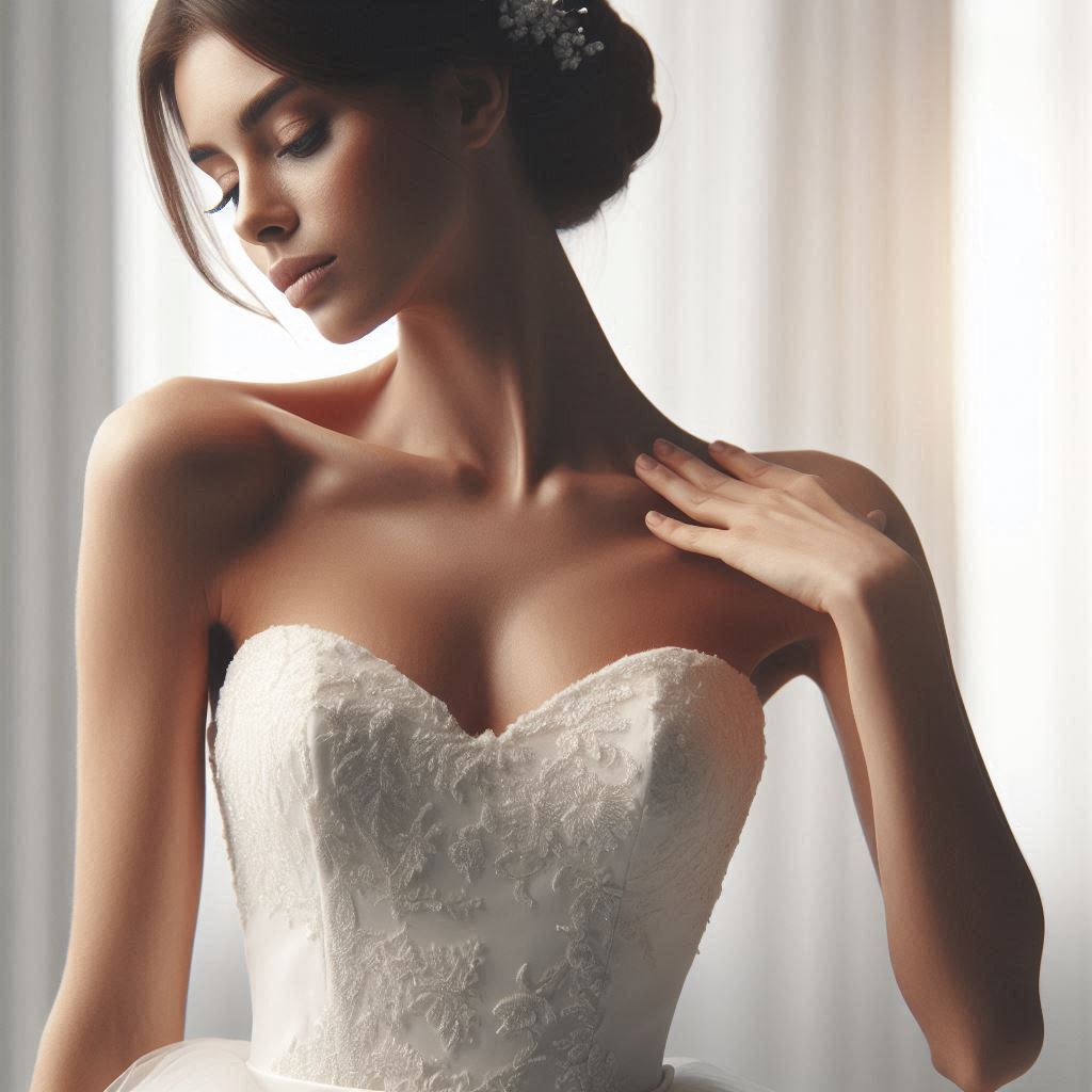 드레스를 입은 신부