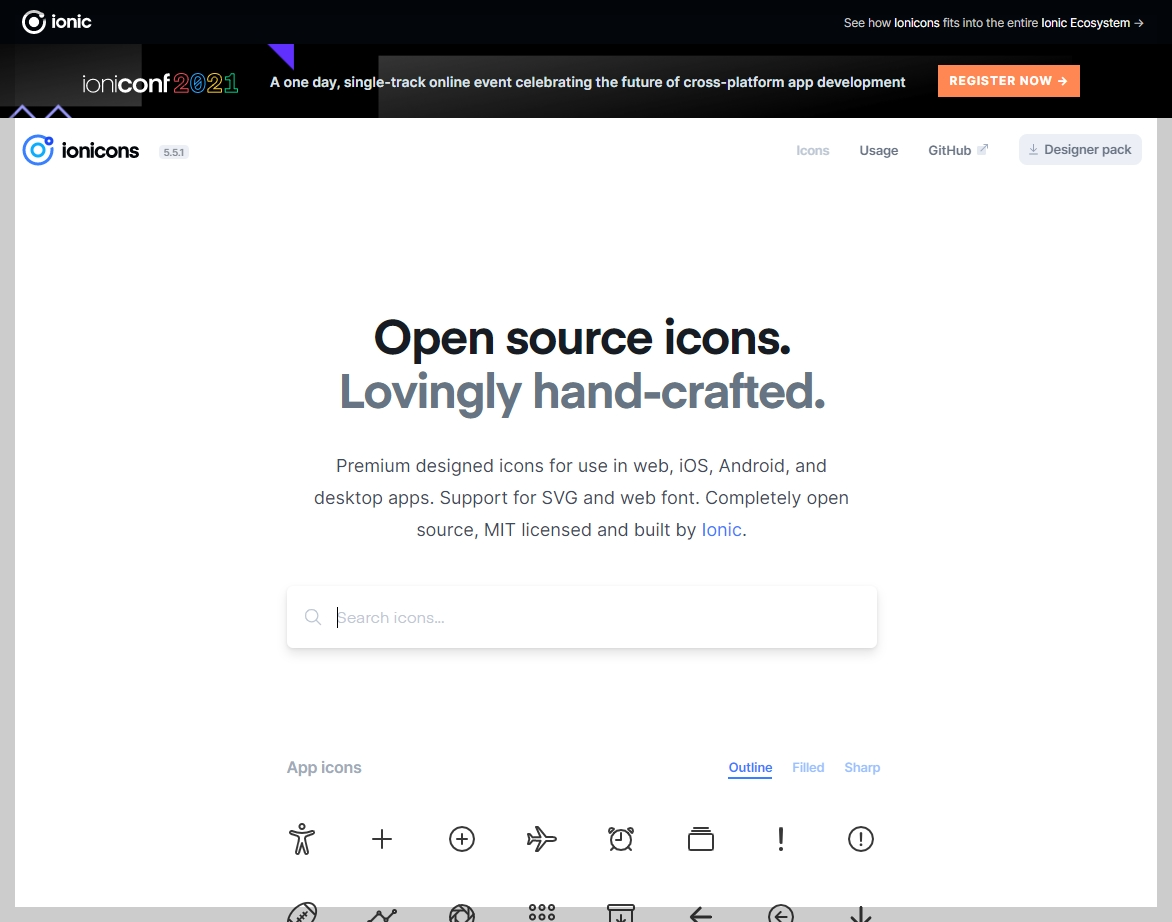 무료 아이콘 폰트 사이트