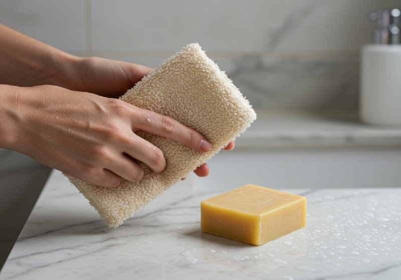 스크럽 vs 타월 - 역설적인 결과