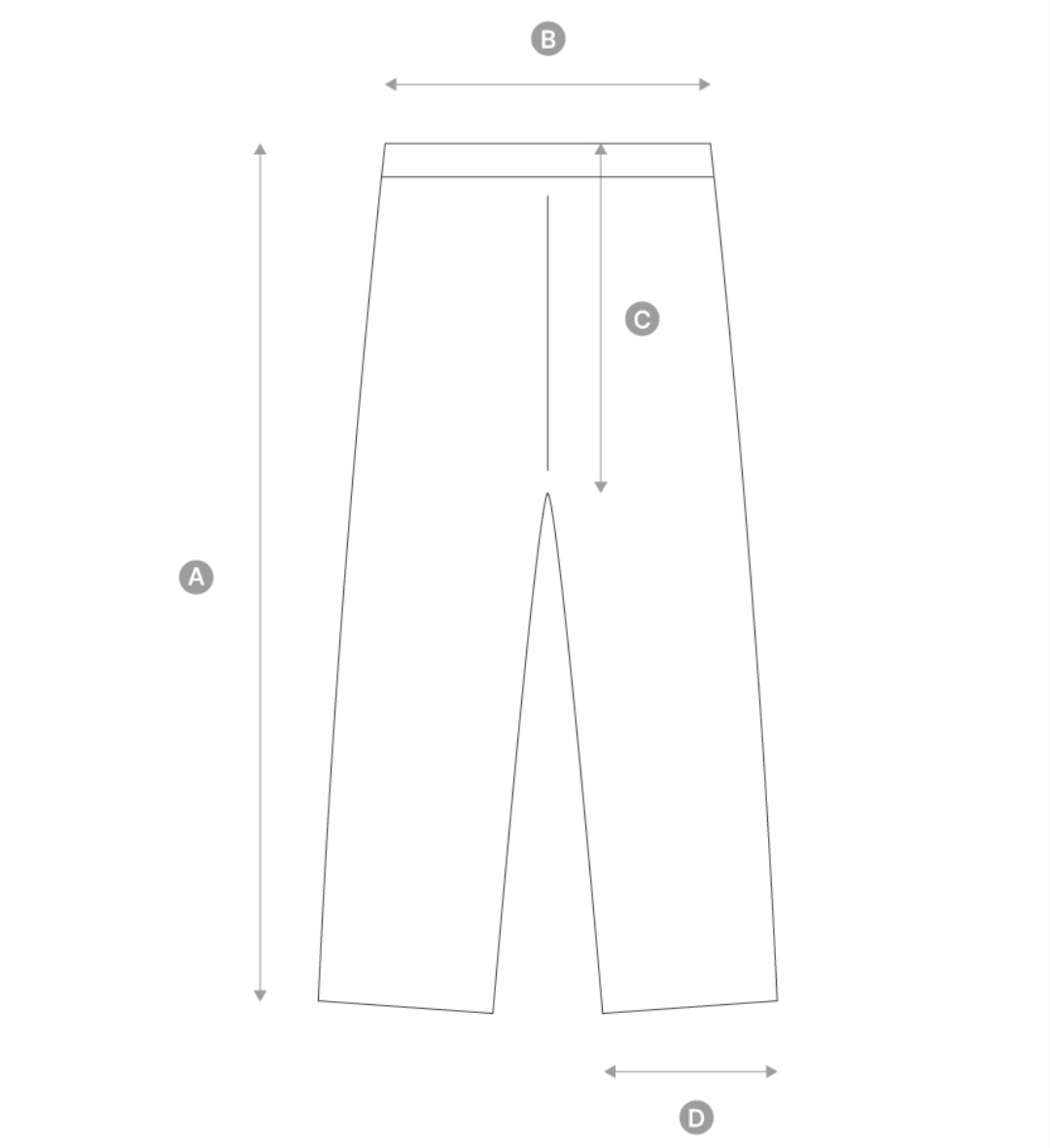 게스(GUESS) 여성 홈웨어(잠옷, 파자마) 하의 사이즈 표