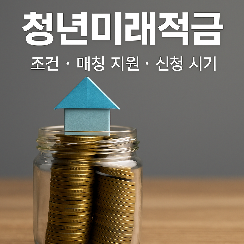 2025 청년미래적금 총정리: 조건&middot;매칭 지원&middot;신청 시기까지