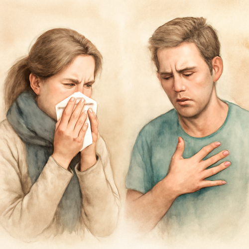 폐렴-감기-차이