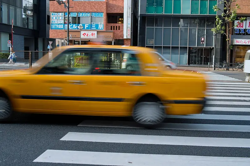 나리타 공항에서 요코하마 역까지 택시로 이동!