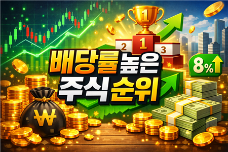 배당률 높은 주식 순위