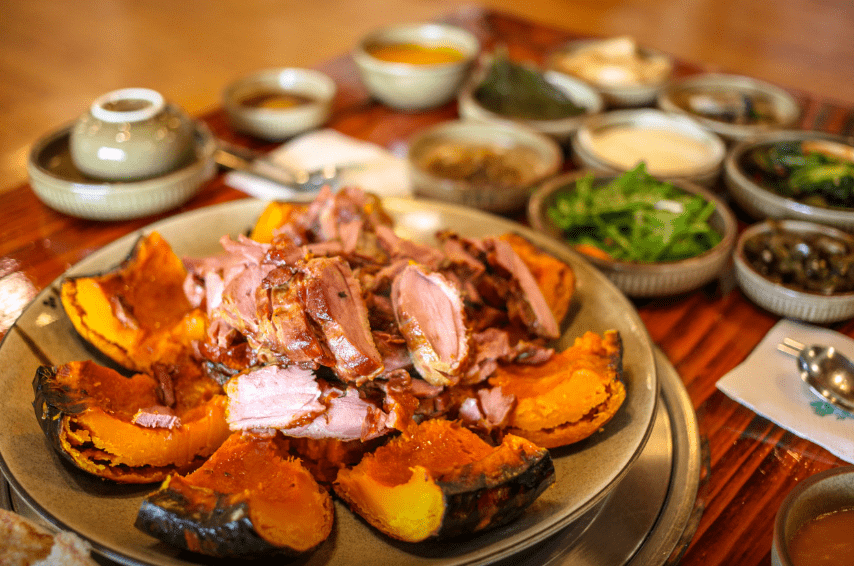 양평 맛집 &quot;호박골오리집&quot; 음식 사진