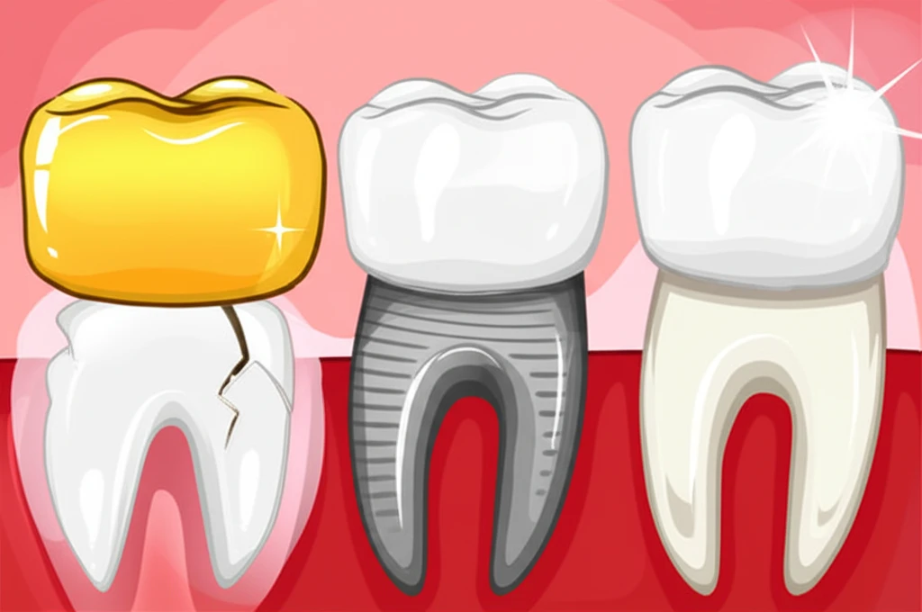 신경치료 최종 비용을 결정하는 크라운..