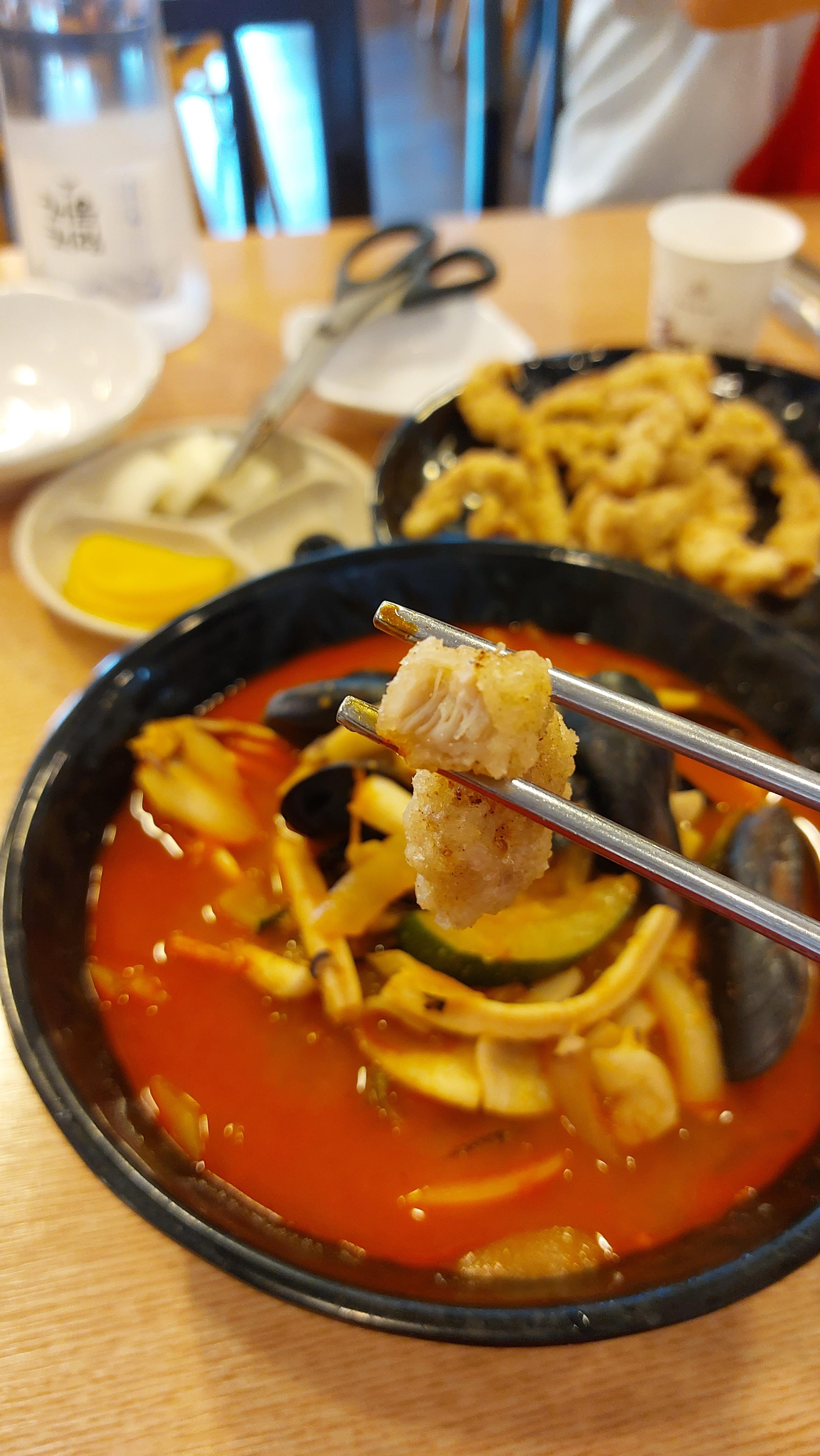 뿅의전설 보정점 사천탕수육 고기 두께