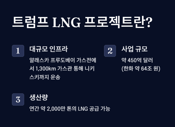 트럼프 LNG 프로젝트란?