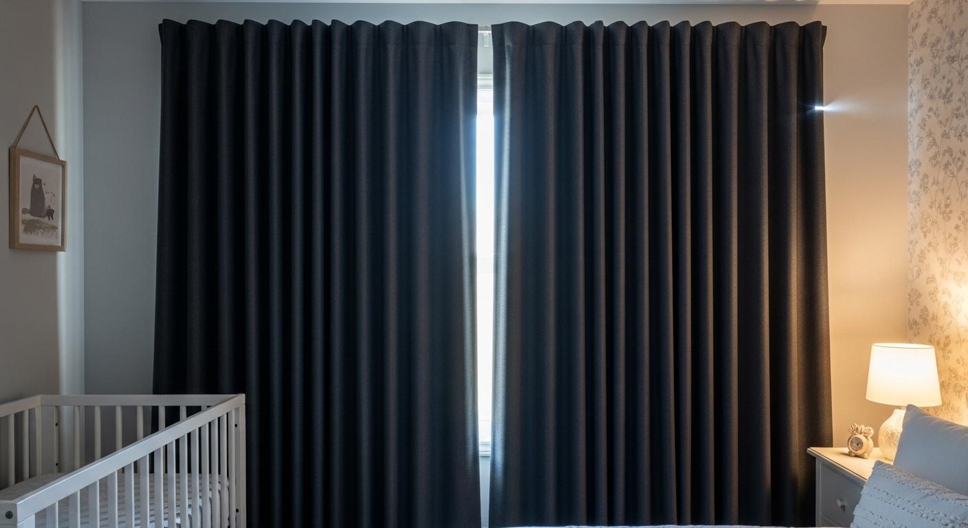 아기방 암막커튼