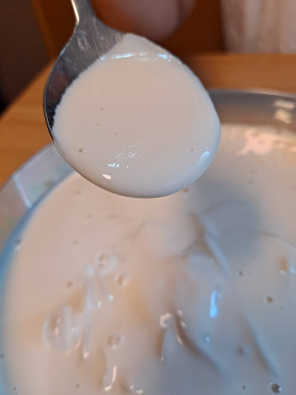 밀밭 콩국 한숟가락