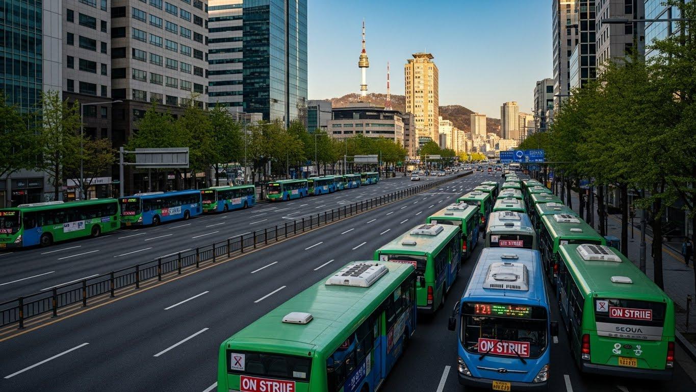서울시내버스 파업 노선