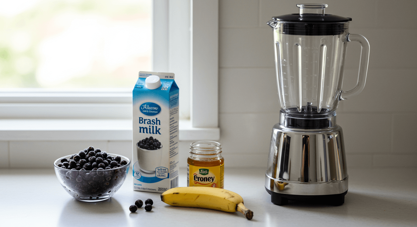 아로니아 스무디 레시피