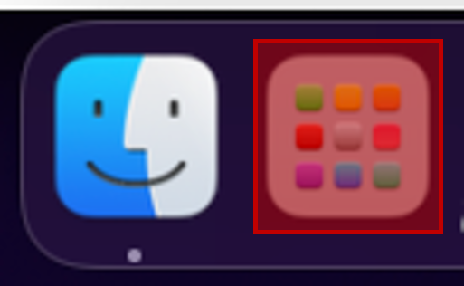 Launchpad 앱 실행