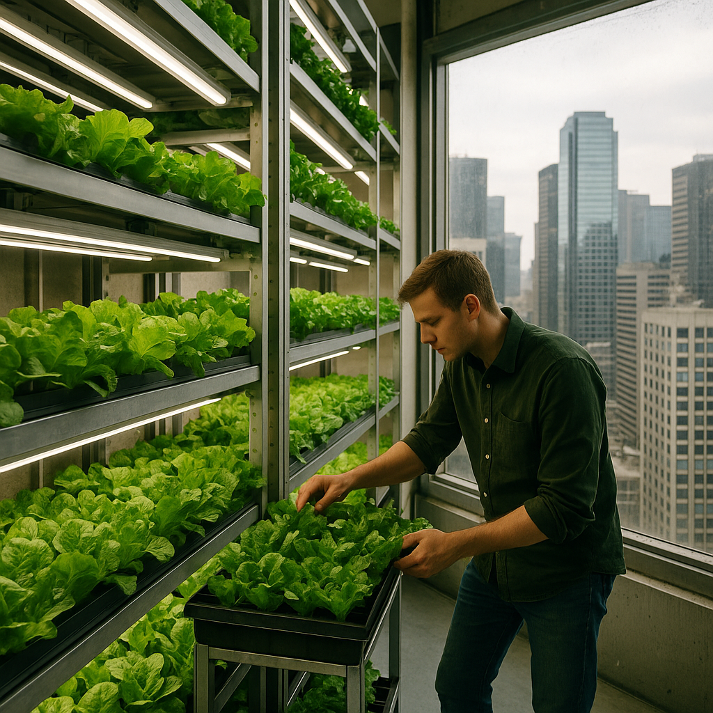도시 농업 혁신, 빌딩 숲 속 농사가 가능해진 이유