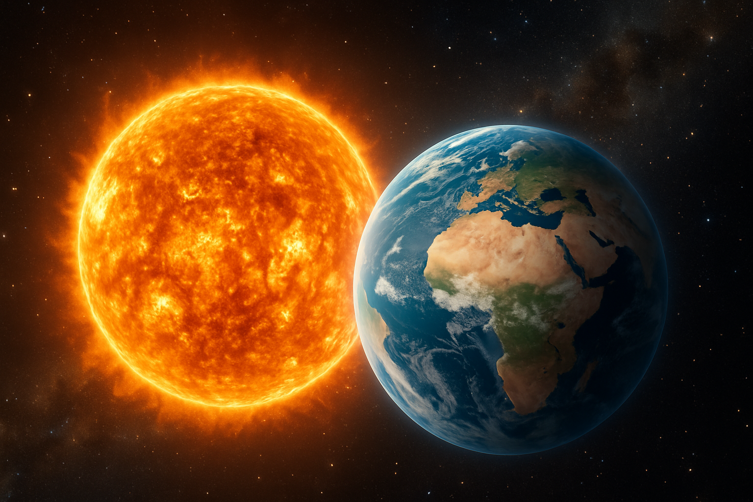 지구에서 가장 가까운 별은