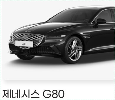 현대자동차 제네시스g80 가격표
