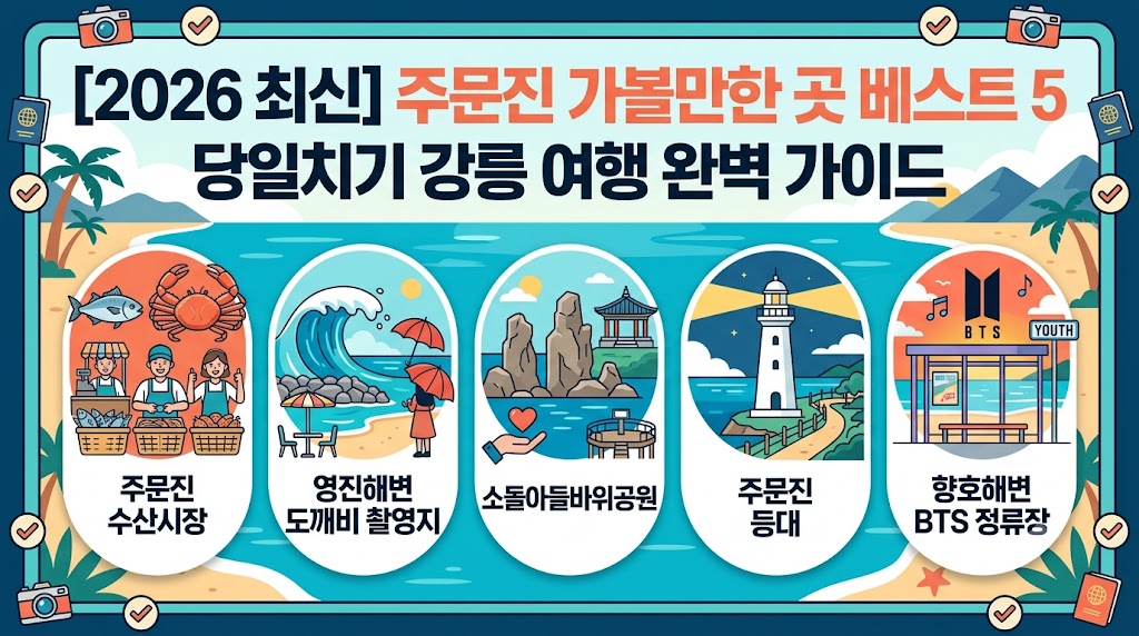 주문진 가볼만한 곳