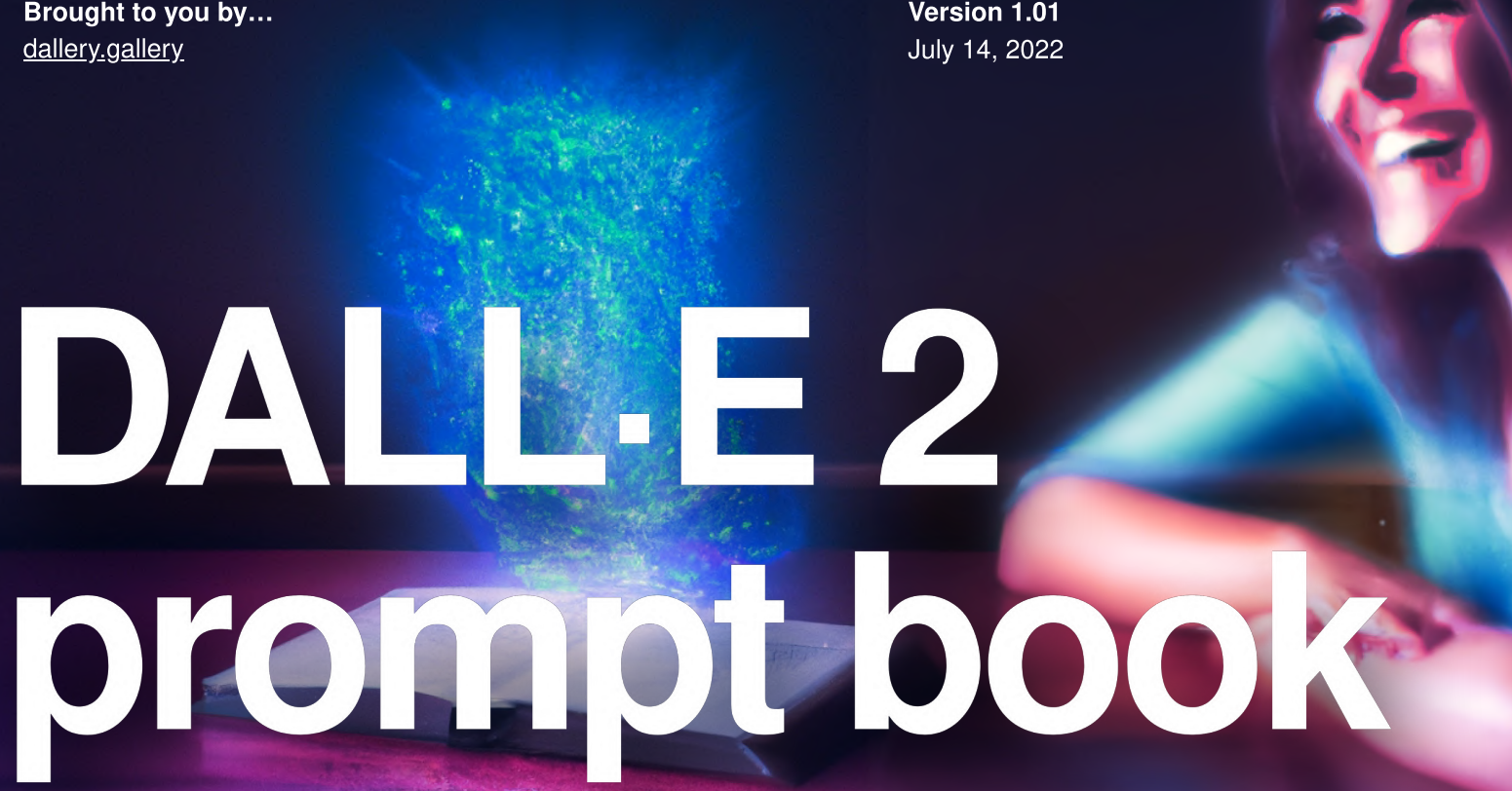 DALL-E prompt book