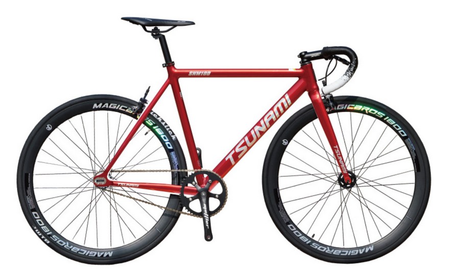 입문용 픽시 자전거 추천, 쓰나미 SNM100 페라리레드