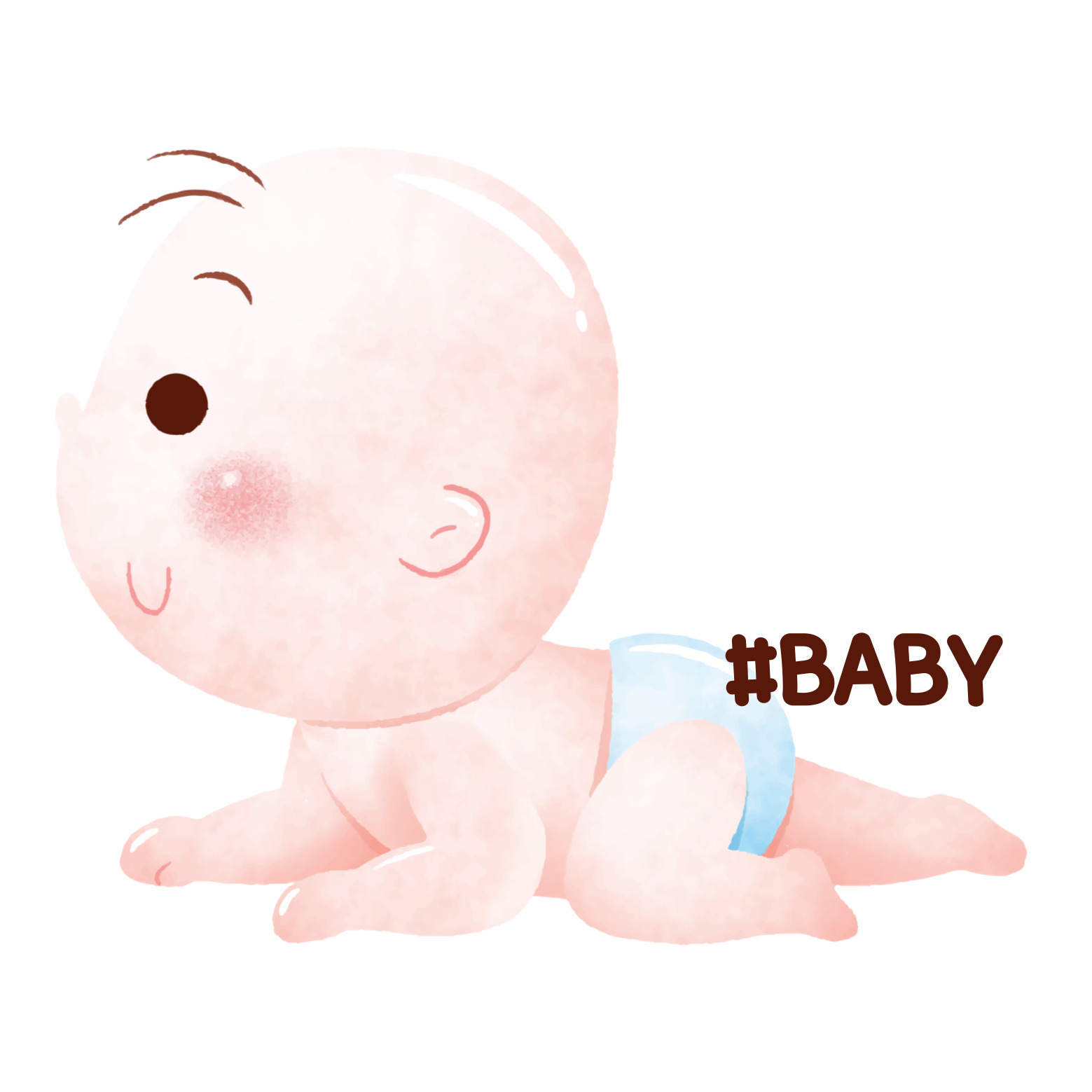 기어가는 아기 이미지