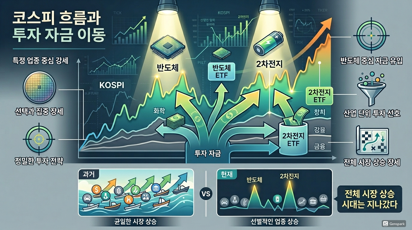 코스피 흐름과 투자 자금 이동