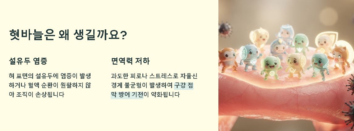 혓바늘 없애는 방법