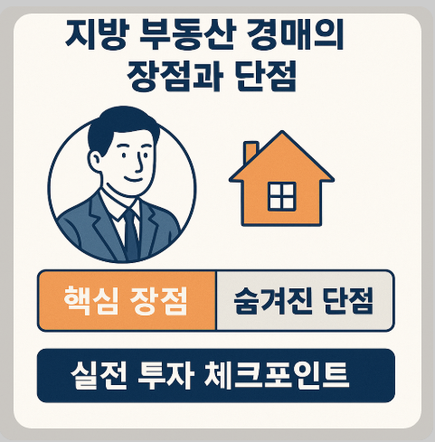 지방 부동산 경매의 장점과 단점 관련 이미지