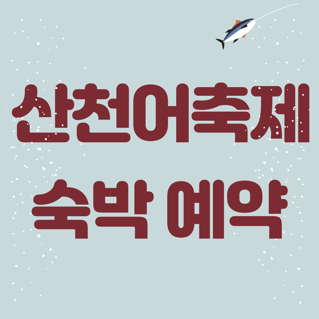 화천 산천어축제 숙박