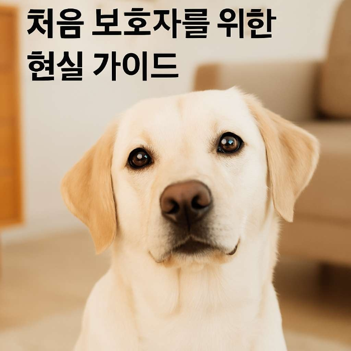 처음 보호자를 위한 현실 가이드