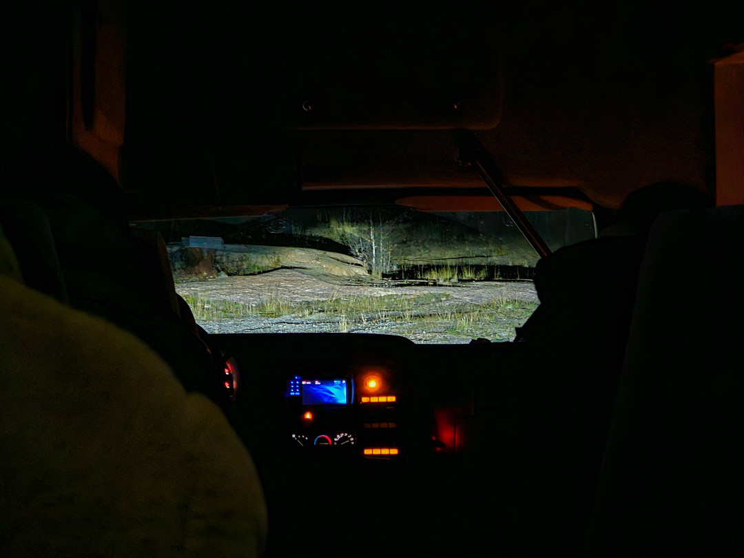 옐로나이프 오로라 투어 야간