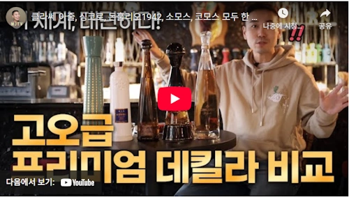 프리미엄 데킬라 맛 비교 (소모스 데킬라 포함)