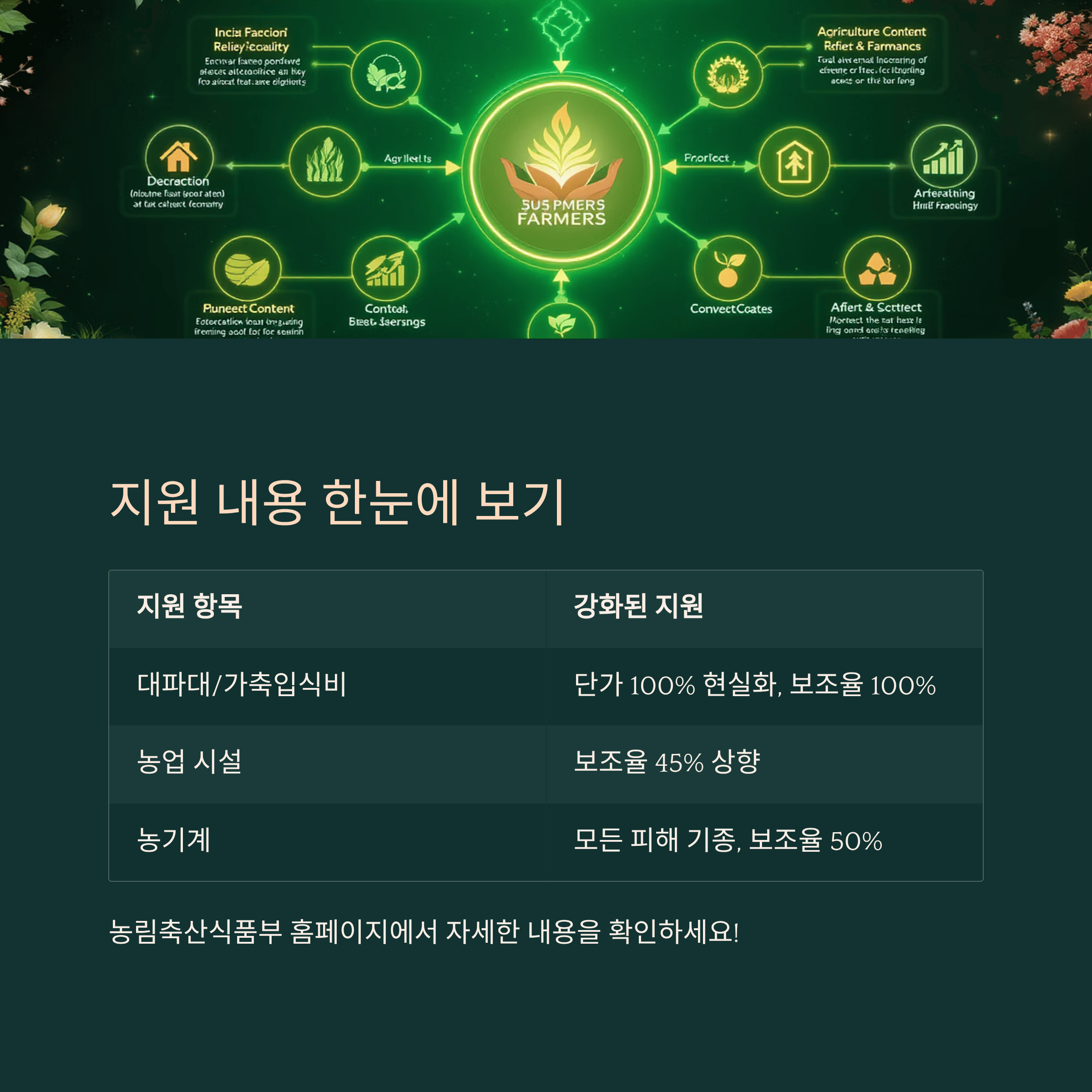 &quot;폭우 피해&quot; 농민들에게 전해진 희망의 소식! 정부 지원금