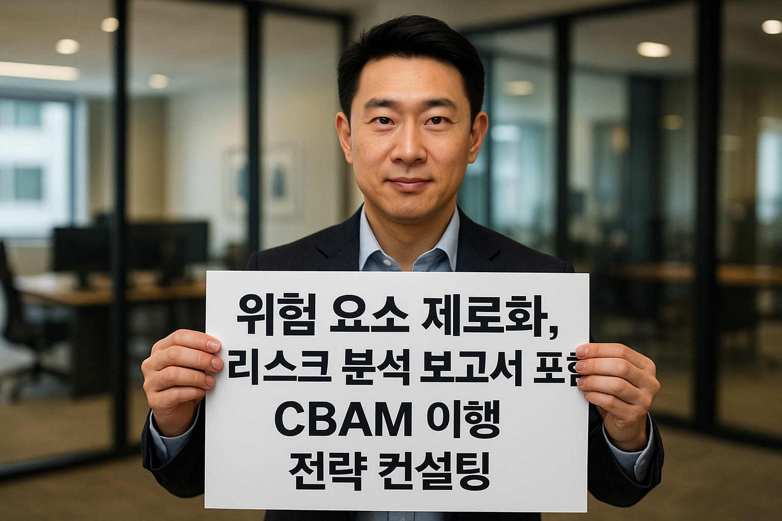 위험 요소 제로화, 리스크 분석 보고서 포함! CBAM 이행 전략 컨설팅 관련 이미지