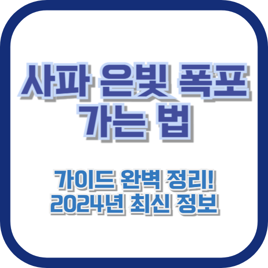 사파 은빛 폭포 가는 법] 가이드 완벽 정리! 2024년 최신 정보