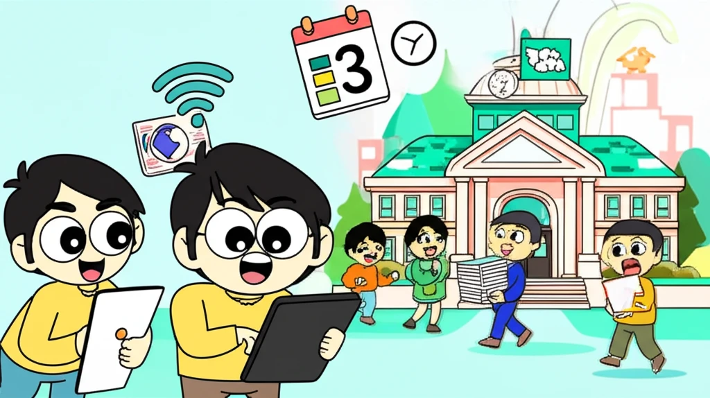 부천시 관외 초등학교 신입생 입학준비..