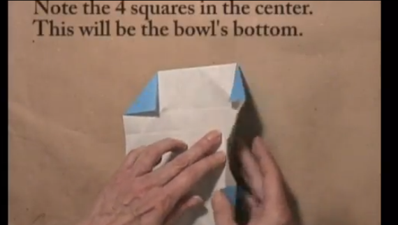 오픈 볼 장식 상자 접는과정