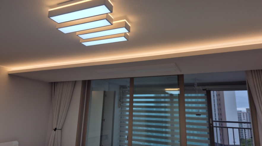 LG 시스템 에어컨을 적용한 아파트 인테리어