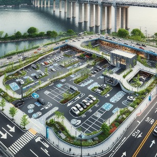 잠수교 근방 반포한강공원 주차 팁 및 주차장 요금 1