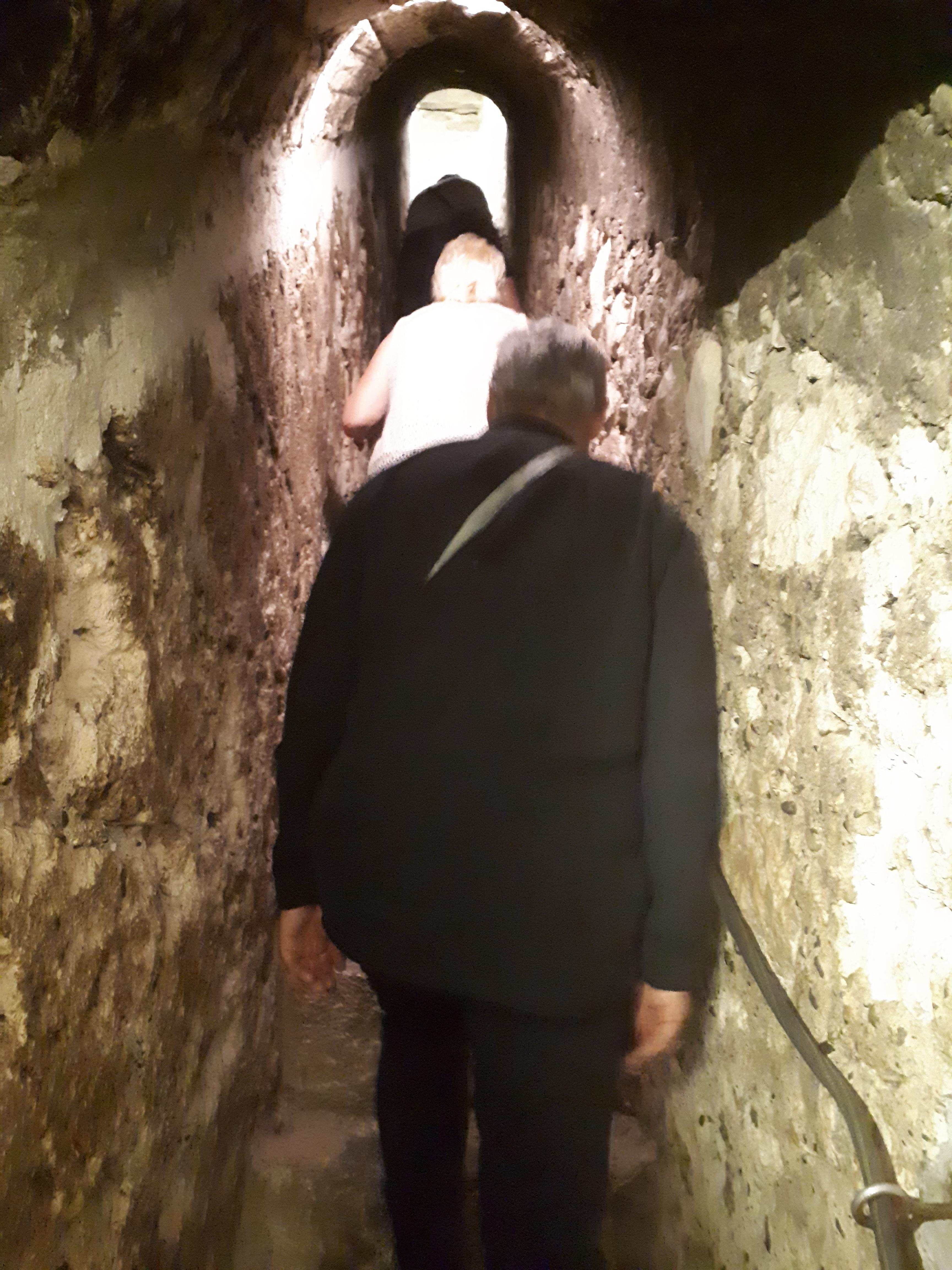 루마니아 브라쇼브 브란 성의 미로 같은 길