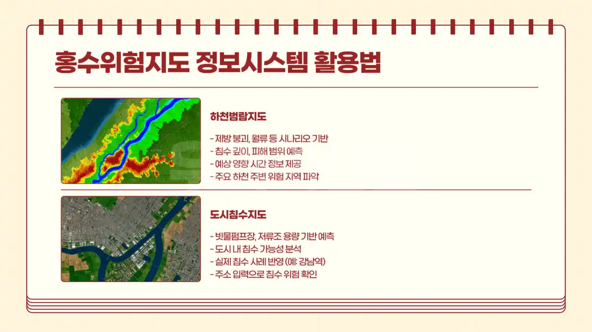 실시간 홍수경보&middot;침수지도 확인법. 침수 피해 최소화 전략 정리 005
