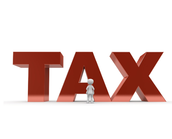 세금 글자 사진