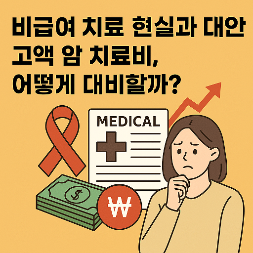 비급여 치료 현실과 대안 – 고액 암 치료비, 어떻게 대비할까?