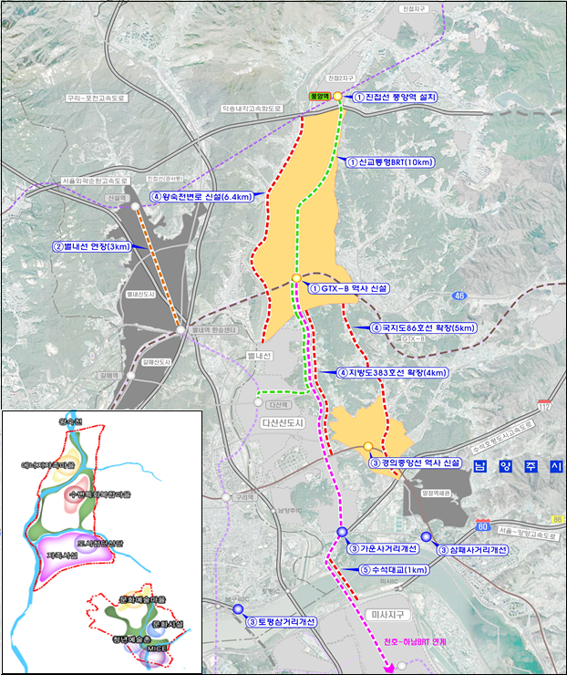 남양주 왕숙 신도시
