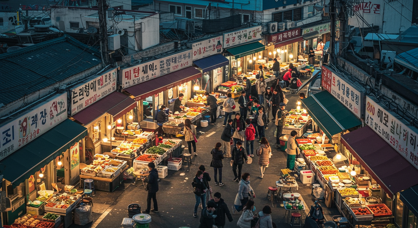 제주 올레길 트레킹 후 현지 로컬 맛집과 카페를 즐기는 풍경