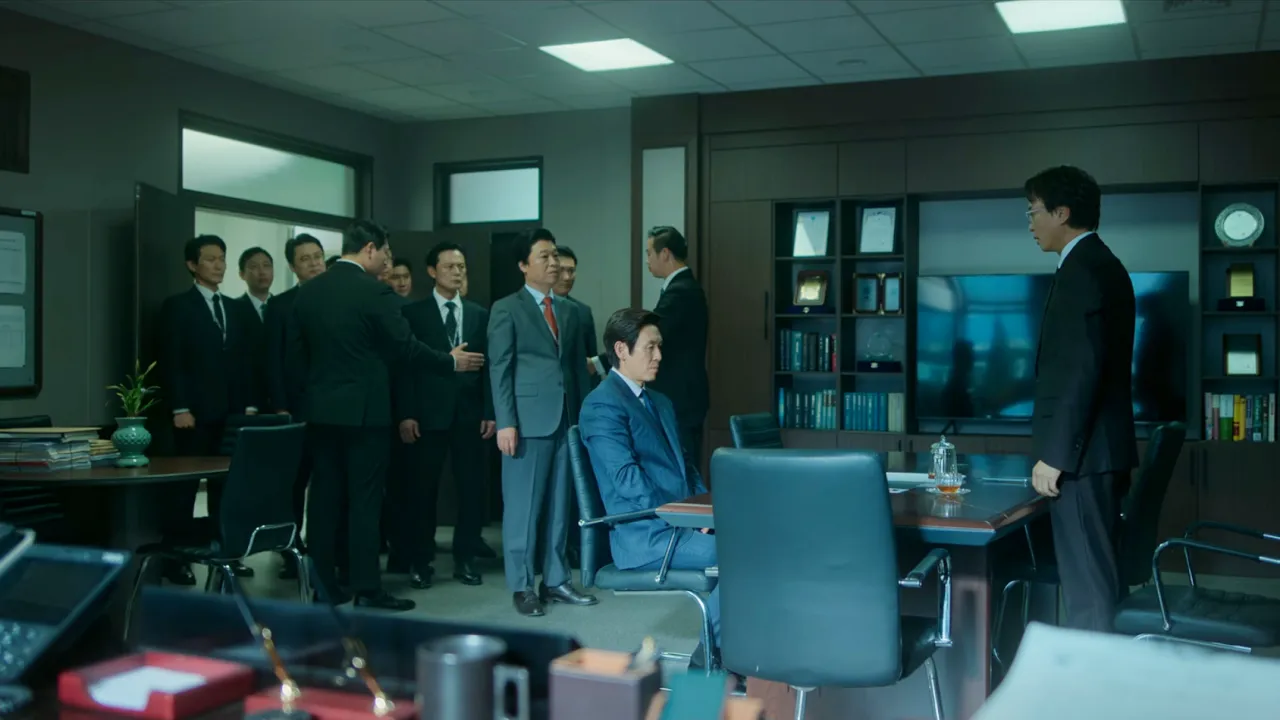 정치 검찰의 검사들이 얼마나 악독하게 권력을 쫓는지를 보여주는 상징