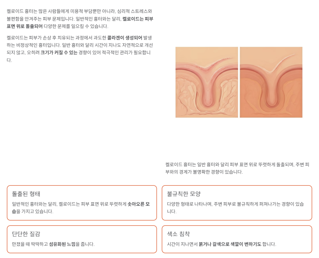 켈로이드 흉터란