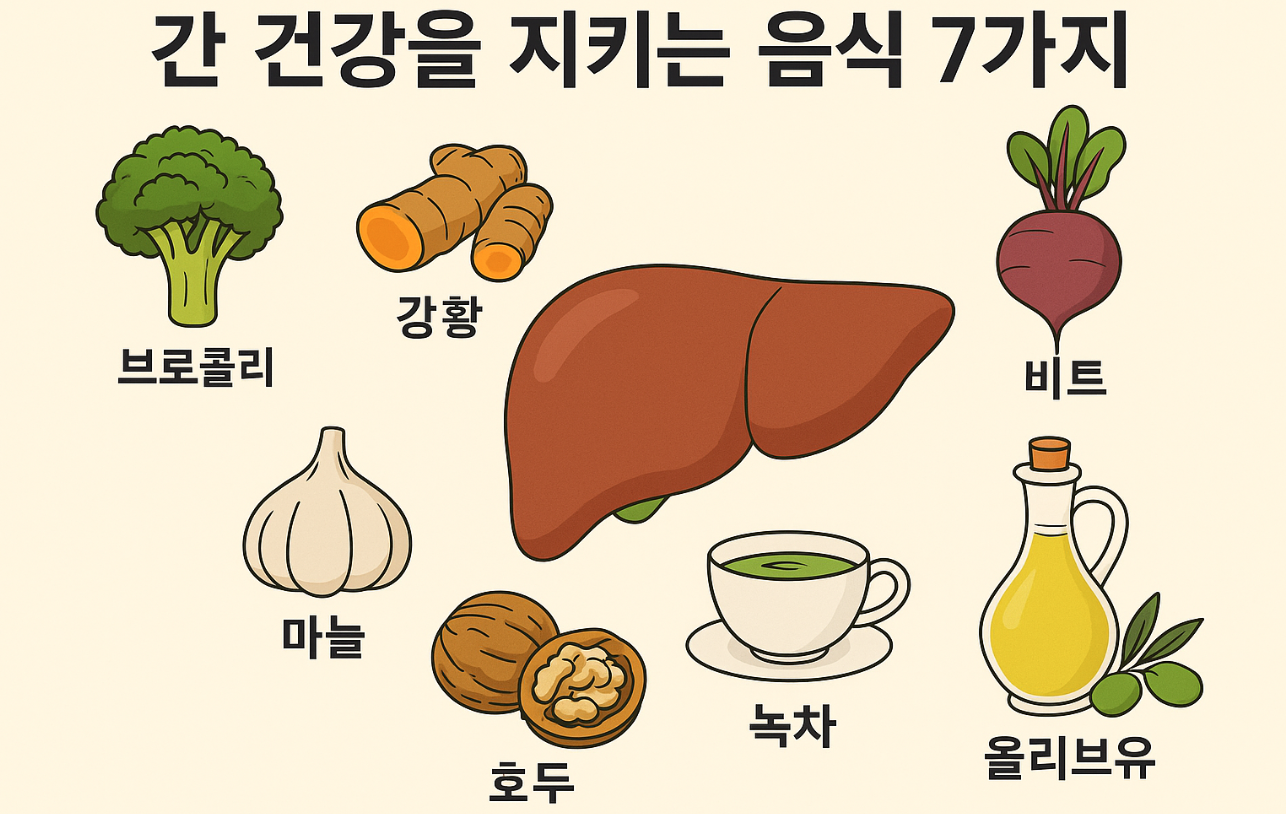 간 건강 관련 사진