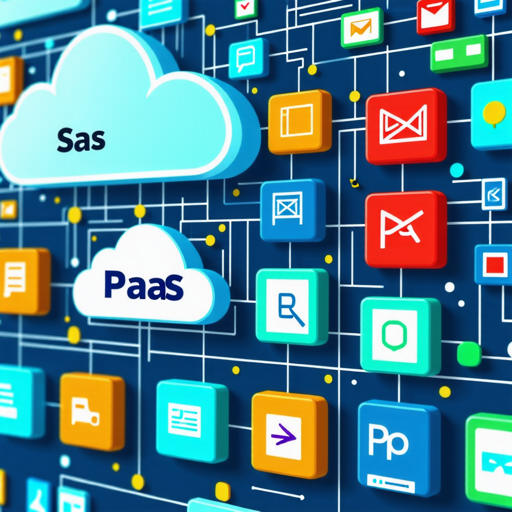 SaaS & PaaS 대표 이미지