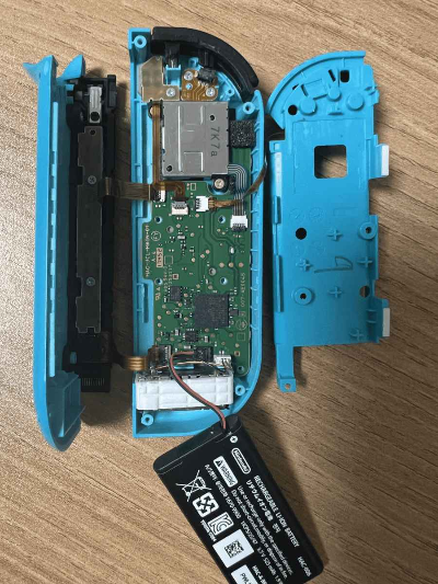 닌텐도 스위치 조이콘 분해 사진