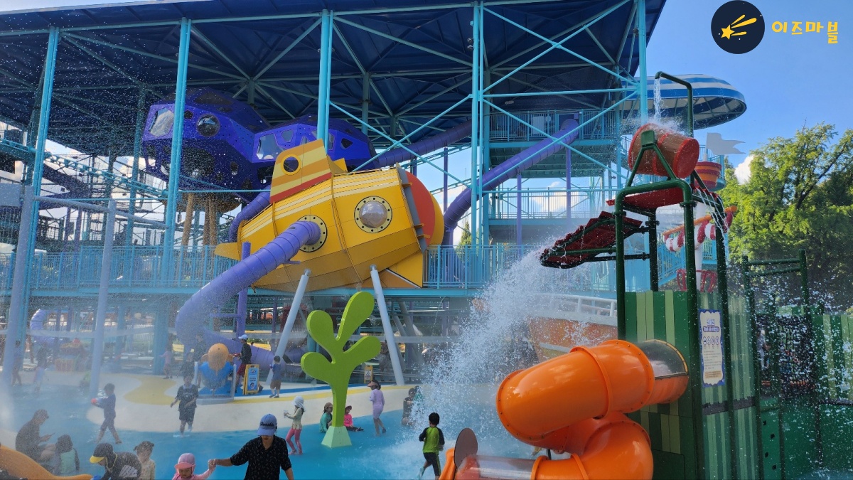 과천-서울랜드-크라켄-아일랜드-물폭포